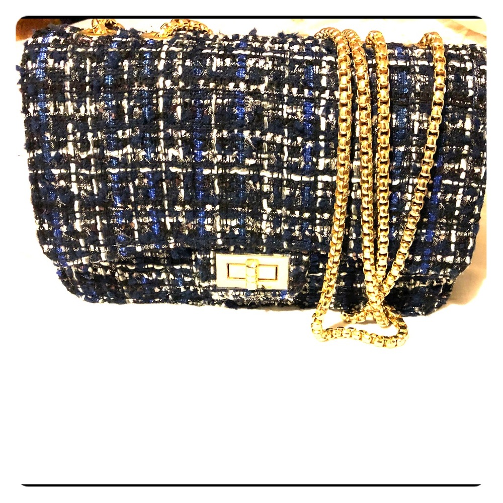 Mtenle Tweed crossbody bag